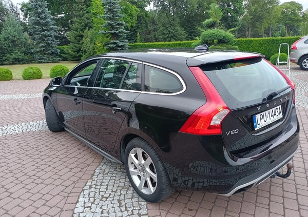 Volvo V60 cena 43777 przebieg: 178000, rok produkcji 2014 z Rydzyna małe 232